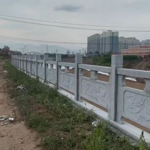泸州 石材河道栏杆