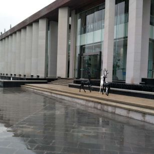 泸州芝麻白花岗岩在建筑上的应用