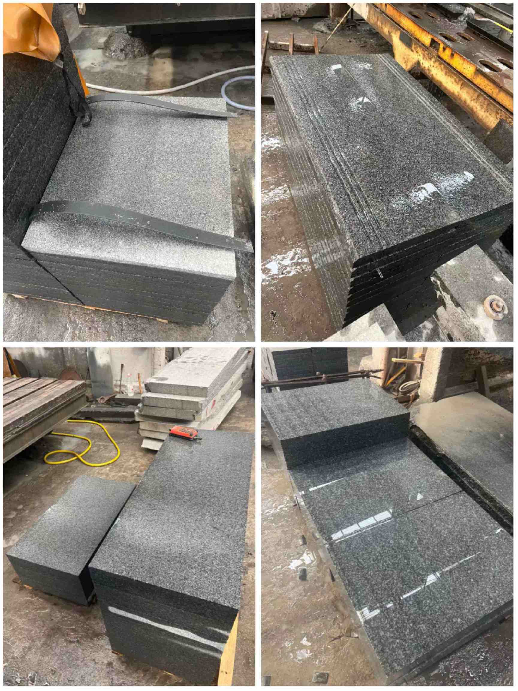 泸州 芝麻黑地铺石材