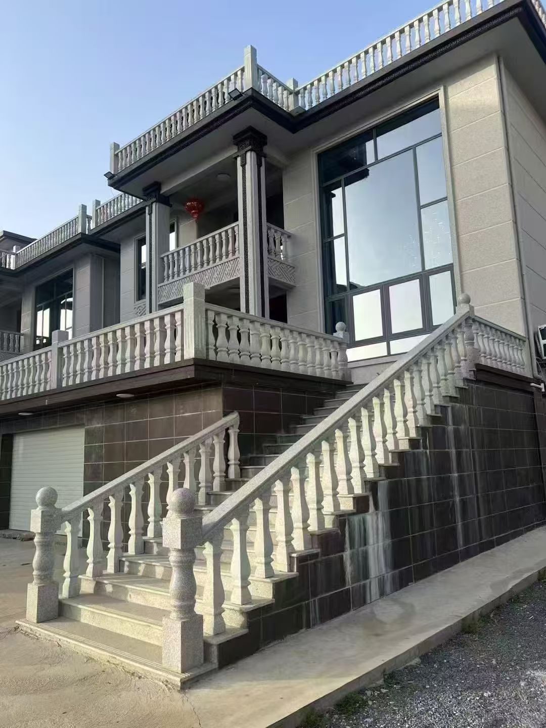 泸州 芝麻白别墅阳台栏杆，楼梯栏杆